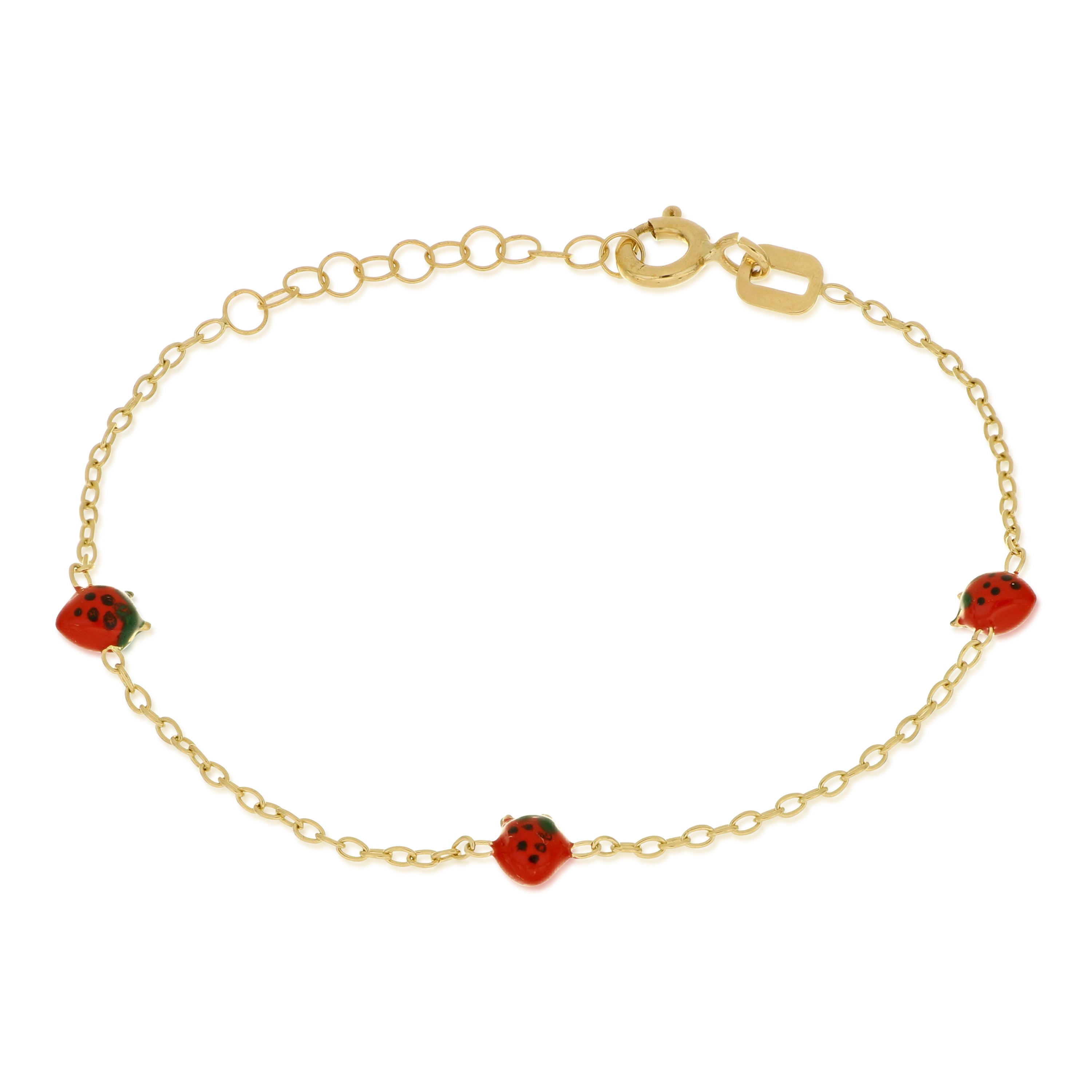 18K Italian Gold Baby Bracelet – 803321721796 – SKU 803321721796