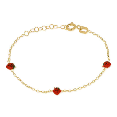 18K Italian Gold Baby Bracelet – 803321721796 – SKU 803321721796