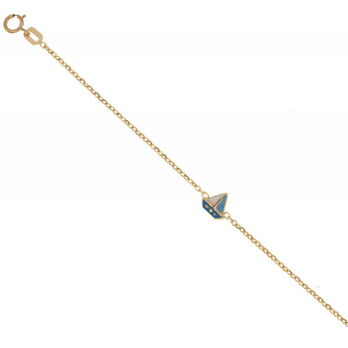 18K Italian Gold Baby Bracelet – 803321721801 – SKU 803321721801