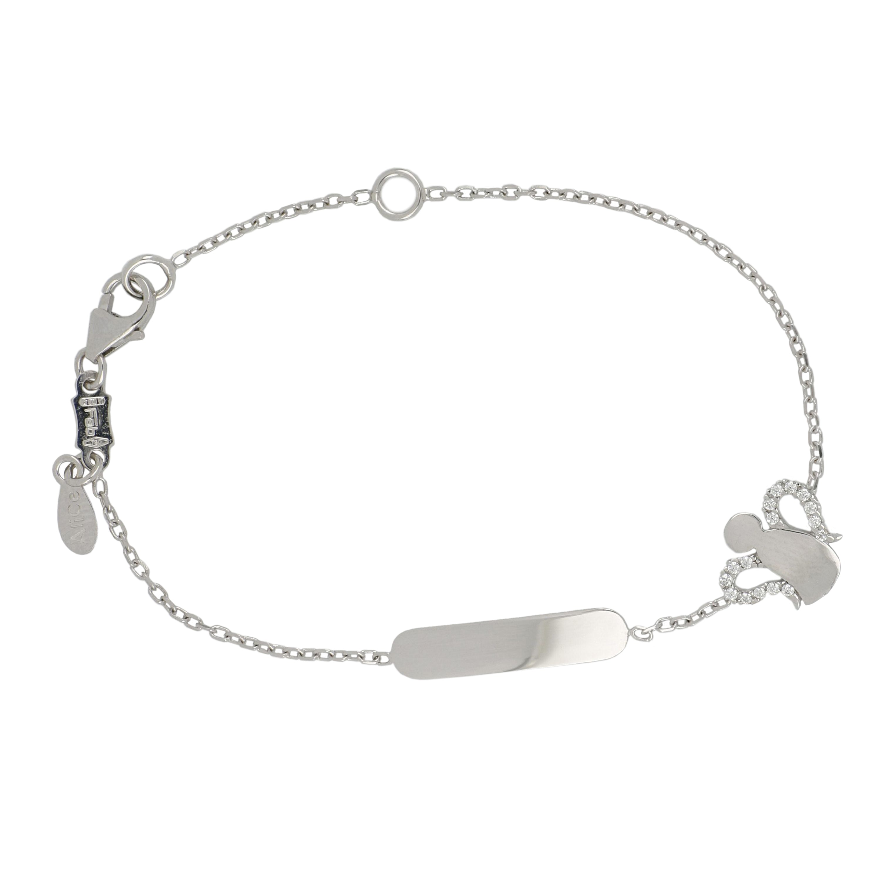 18K Italian Gold Baby Bracelet – 803321721816 – SKU 803321721816
