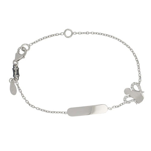 18K Italian Gold Baby Bracelet – 803321721816 – SKU 803321721816