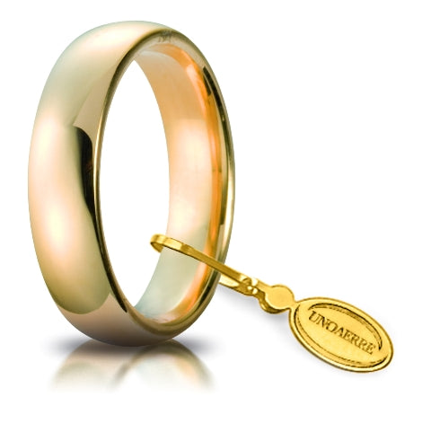 50AFC1 Comfort Fit 5mm - 18K Gold - SKU 803321723037