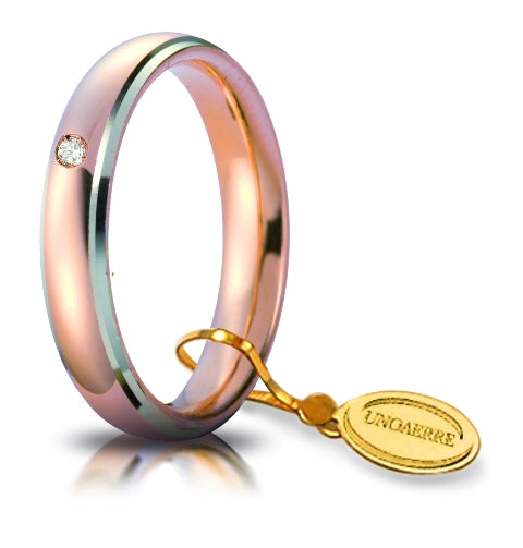 40AFC1/0113 Comfort Fit 4mm - 18K Gold - SKU 803321723044