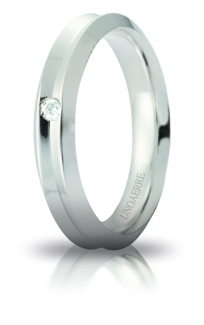 Wedding Band Corona with Diamond - 18K Gold - SKU 803321723117