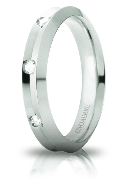Wedding Band Corona with 8 Diamonds - 18K Gold - SKU 803321723119