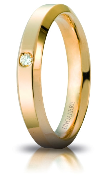 Wedding Band Hydra with Diamond - 18K Gold - SKU 803321723132