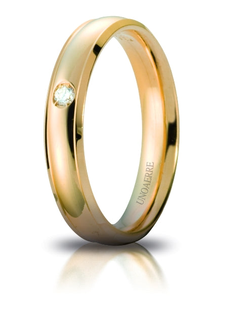 Wedding Band Orion with Diamond - 18K Gold - SKU 803321723142
