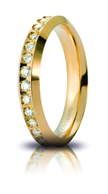 Wedding Band Venere with Diamond - 18K Gold - SKU 803321723161