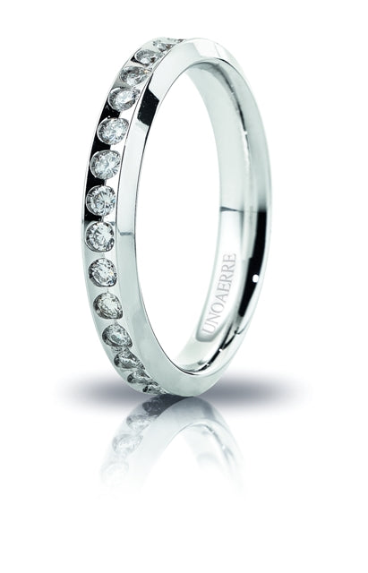 Wedding Band Venere with Diamond - 18K Gold - SKU 803321723164