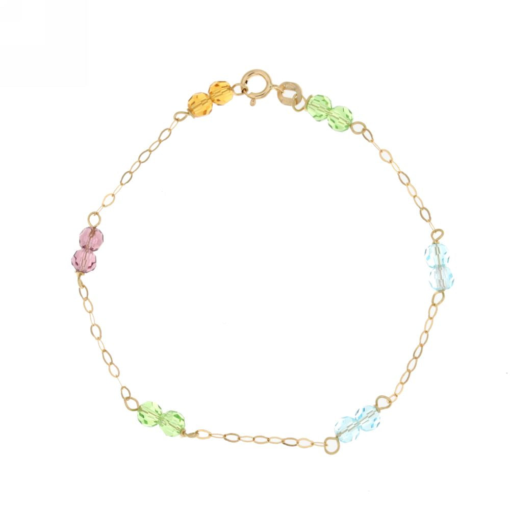 18K Italian Gold Baby Bracelet – 803321724478 – SKU 803321724478
