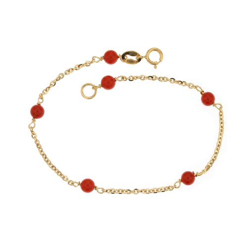 18K Italian Gold Baby Bracelet – 803321724487 – SKU 803321724487