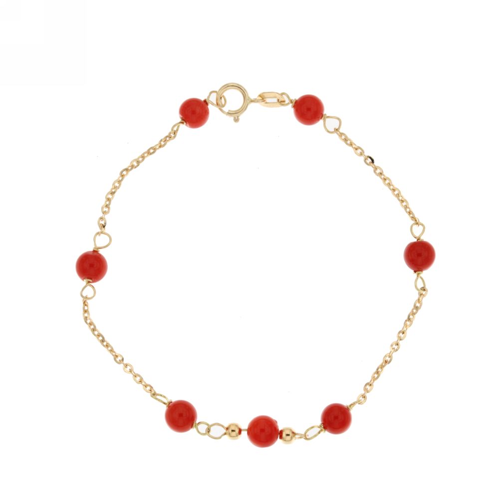 18K Italian Gold Baby Bracelet – 803321724488 – SKU 803321724488