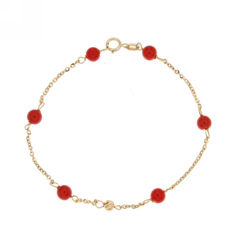 18K Italian Gold Baby Bracelet – 803321724489 – SKU 803321724489