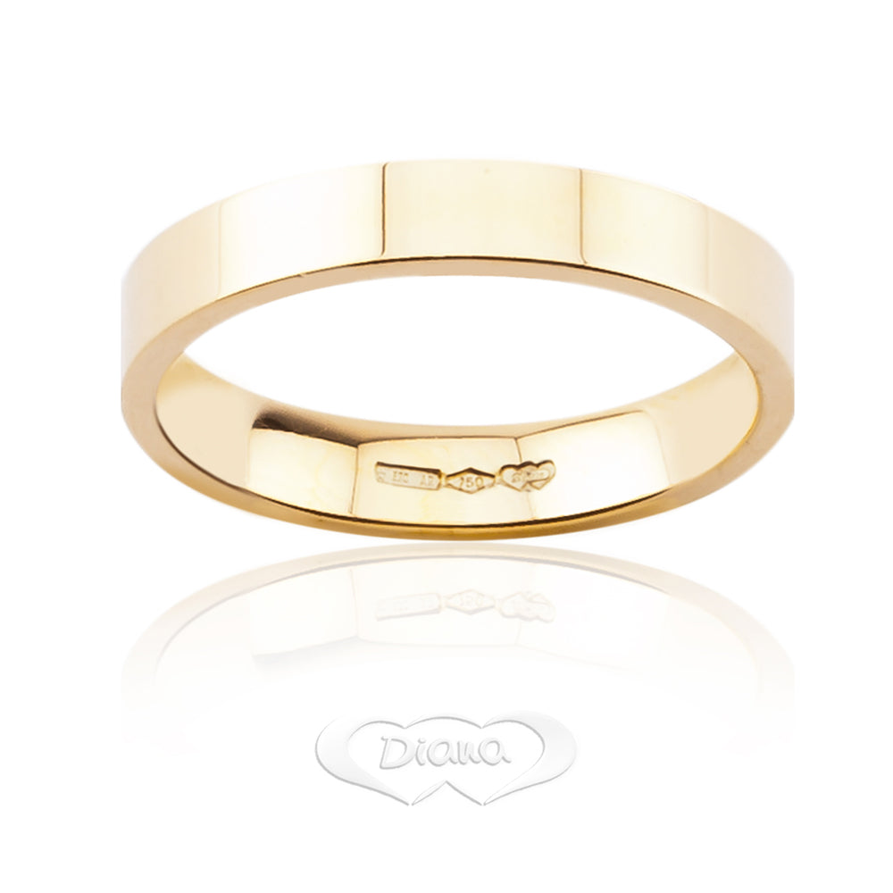 FVT5 OG Comfort-Fit Wedding Band - 18K Gold - SKU 803321726007