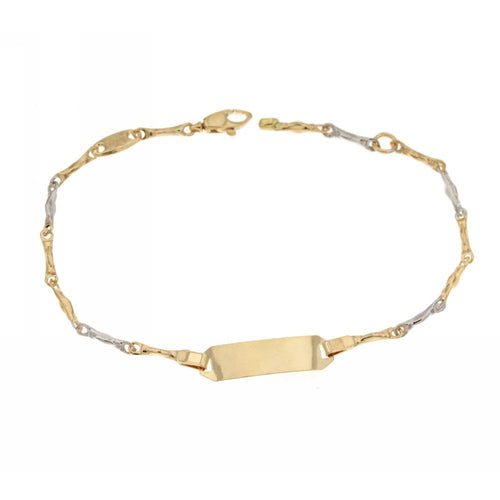 18K Italian Gold Baby Bracelet – 803321726878 – SKU 803321726878