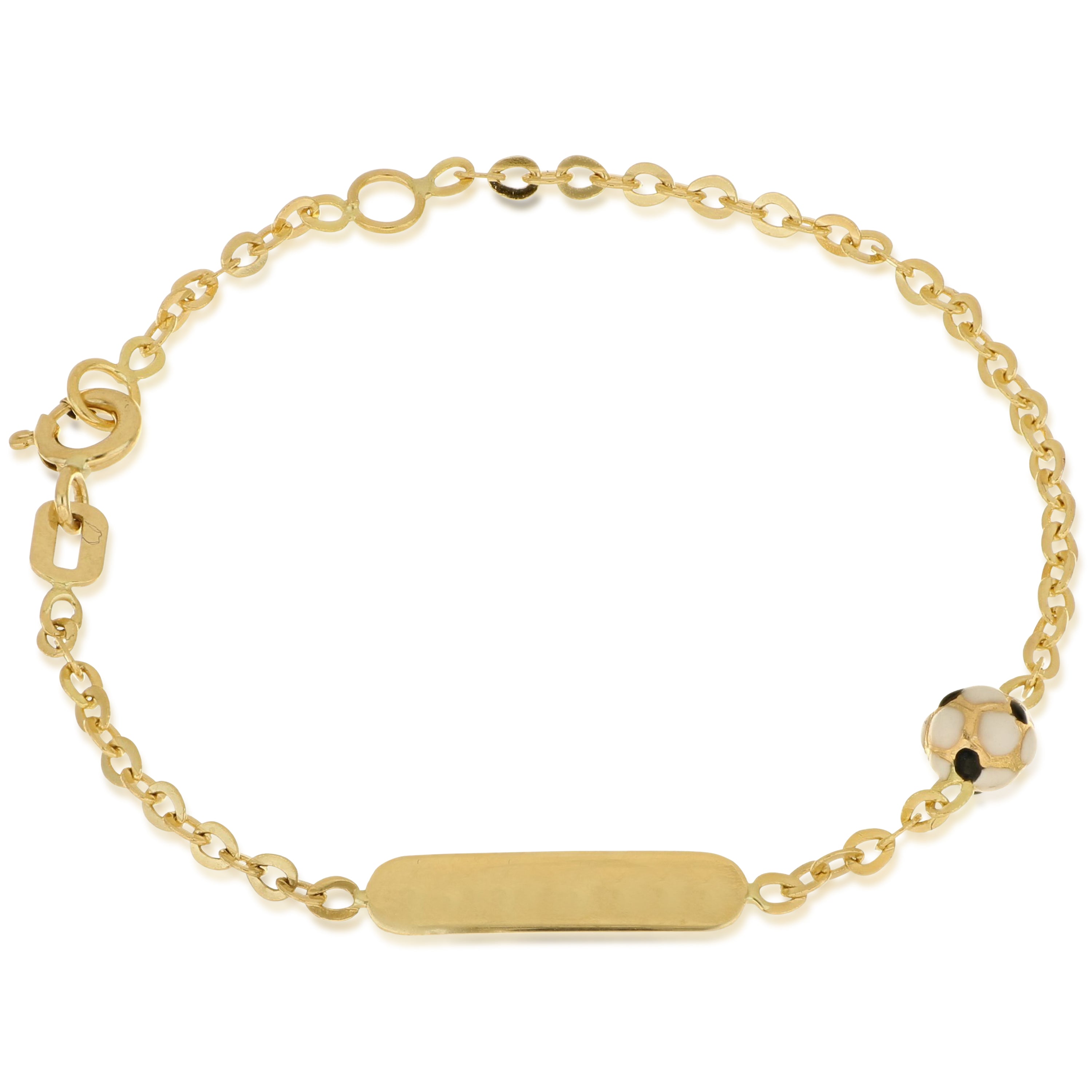 18K Italian Gold Baby Bracelet – 803321728519 – SKU 803321728519