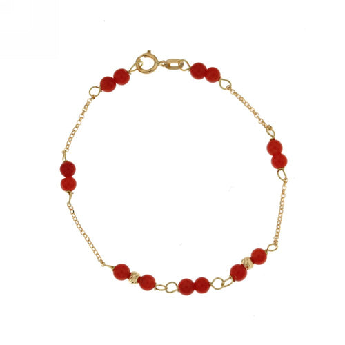 18K Italian Gold Baby Bracelet – 803321728528 – SKU 803321728528