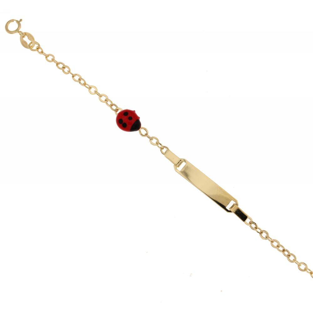 18K Italian Gold Baby Bracelet – 803321729123 – SKU 803321729123