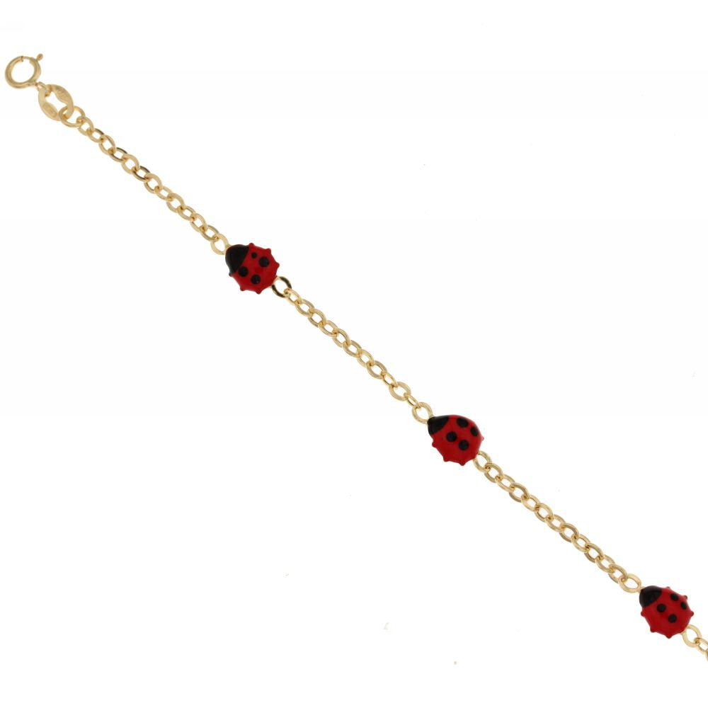 18K Italian Gold Baby Bracelet – 803321729127 – SKU 803321729127