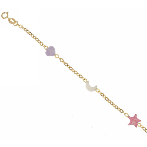 18K Italian Gold Baby Bracelet – 803321729133 – SKU 803321729133