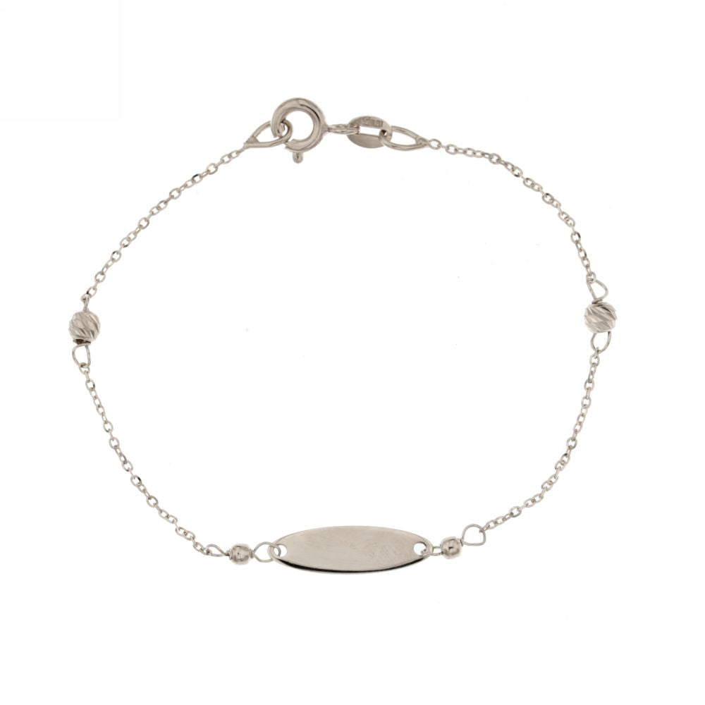 18K Italian Gold Baby Bracelet – 803321730052 – SKU 803321730052