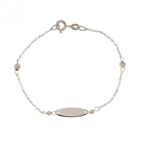18K Italian Gold Baby Bracelet – 803321730052 – SKU 803321730052