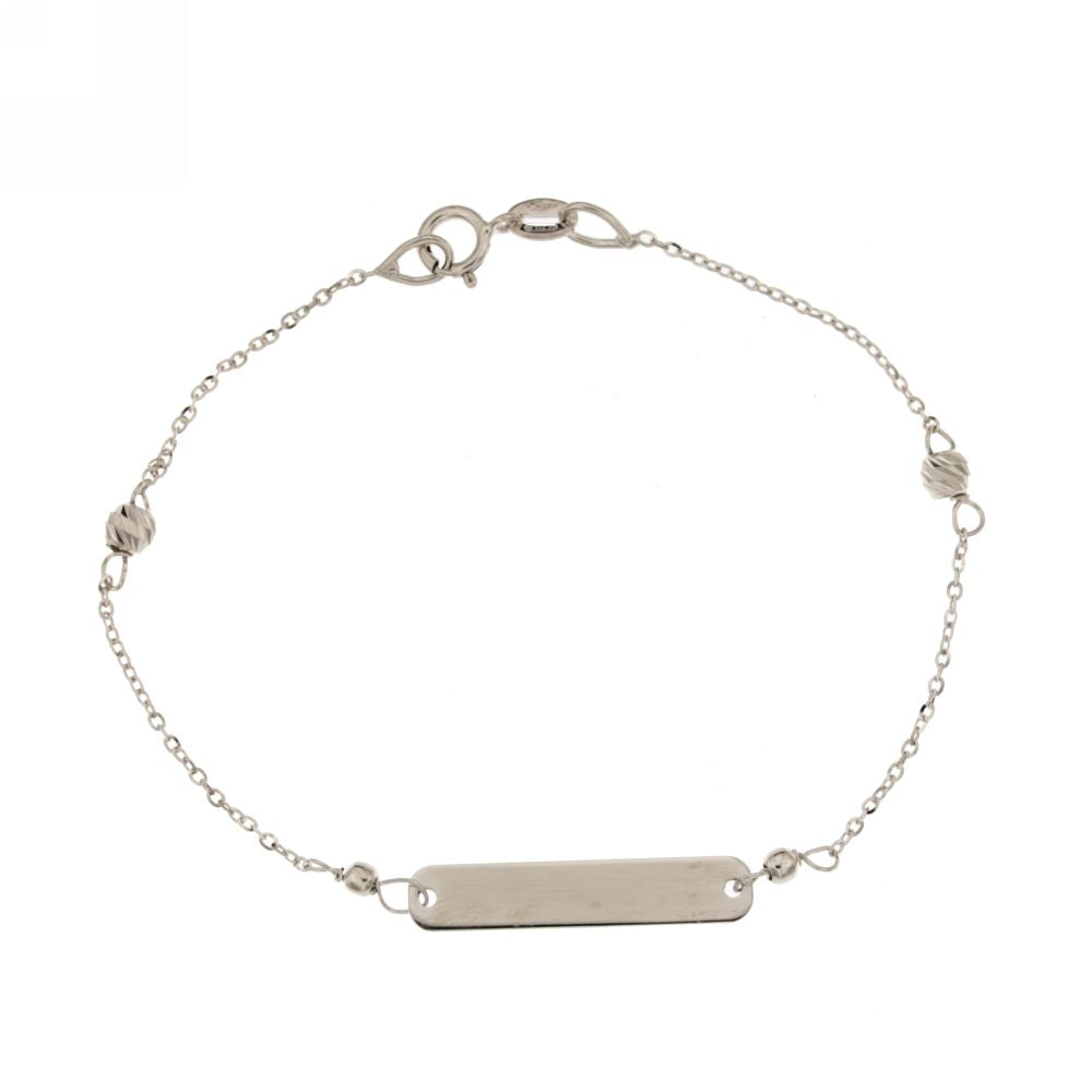 18K Italian Gold Baby Bracelet – 803321730054 – SKU 803321730054