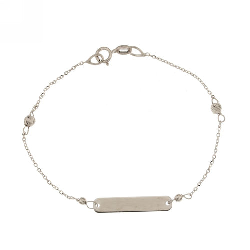 18K Italian Gold Baby Bracelet – 803321730054 – SKU 803321730054