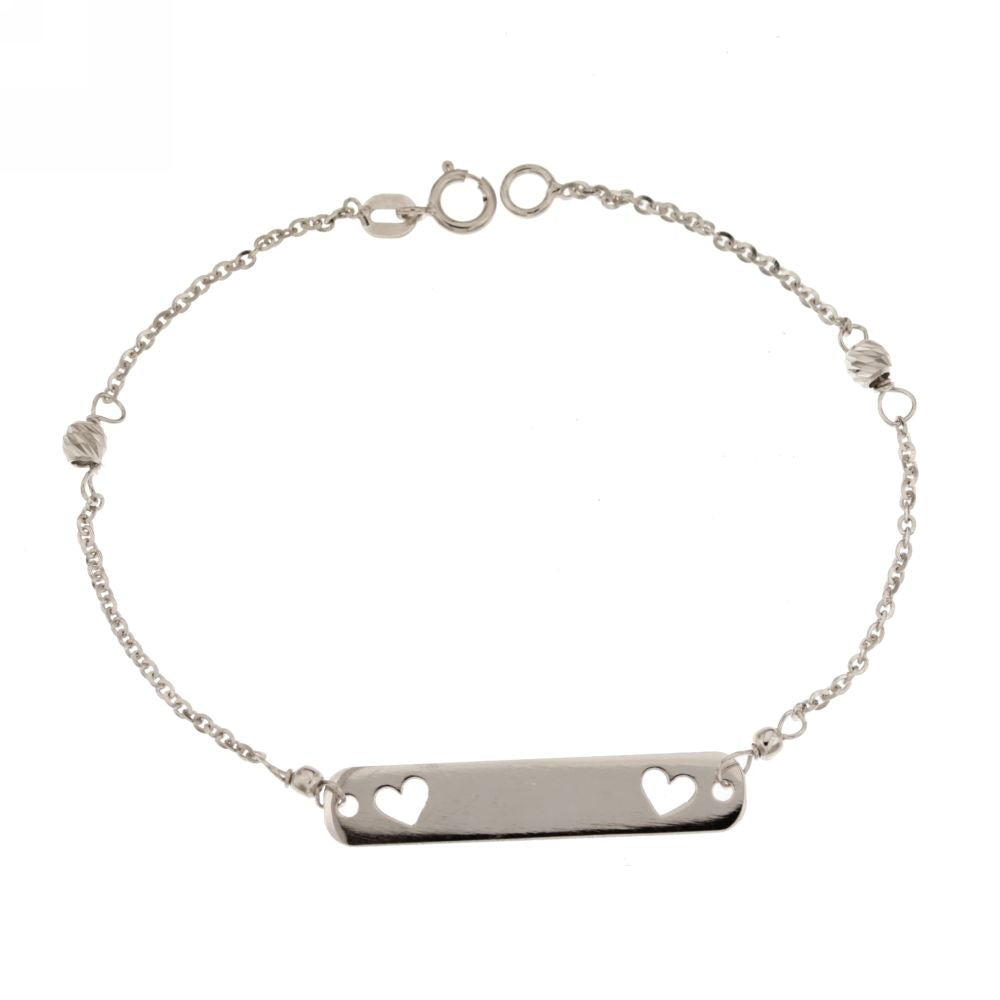 18K Italian Gold Baby Bracelet – 803321730058 – SKU 803321730058