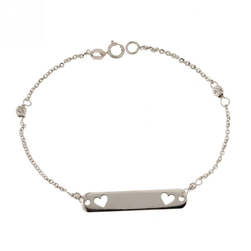 18K Italian Gold Baby Bracelet – 803321730058 – SKU 803321730058