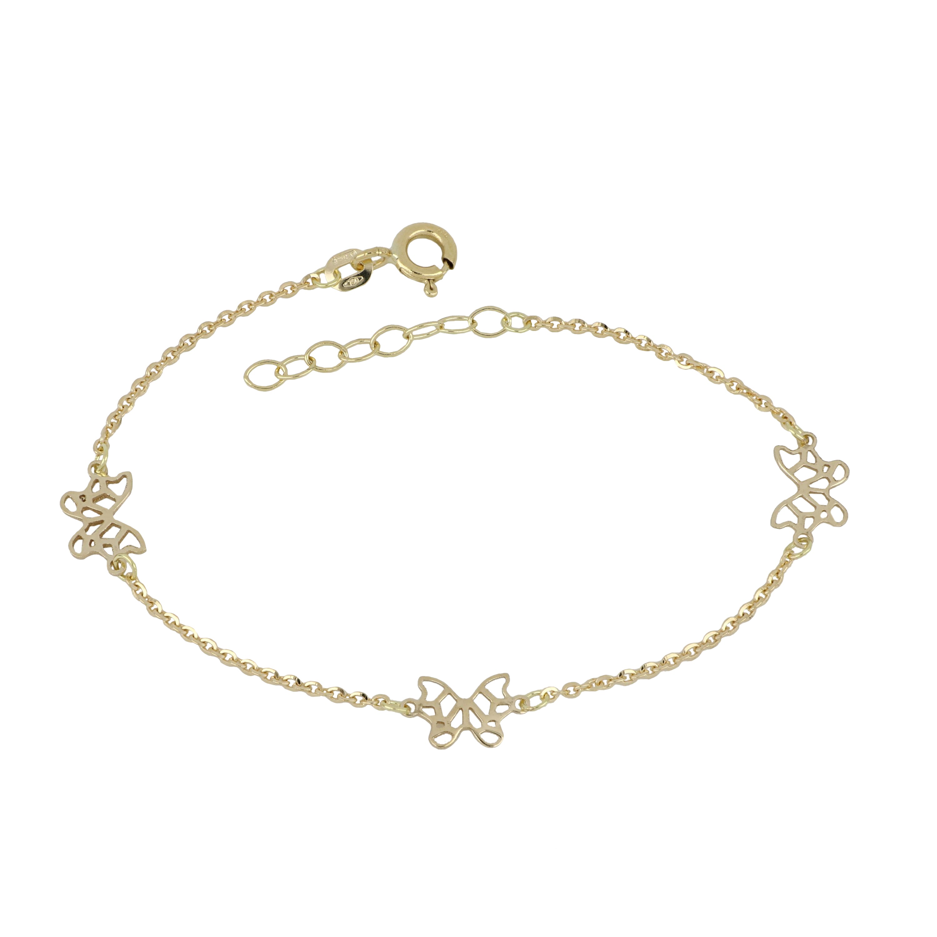 18K Italian Gold Baby Bracelet – 803321730826 – SKU 803321730826