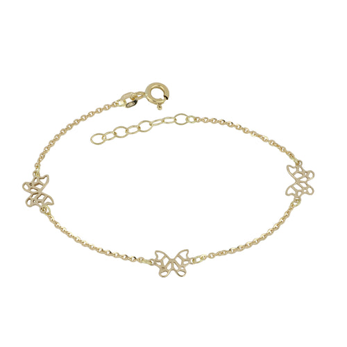 18K Italian Gold Baby Bracelet – 803321730826 – SKU 803321730826