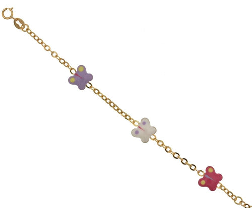 18K Italian Gold Baby Bracelet – 803321731234 – SKU 803321731234