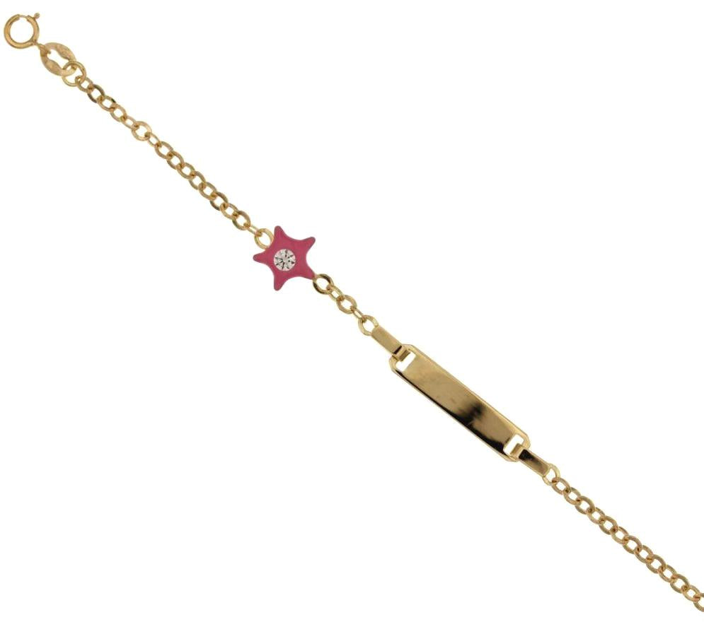 18K Italian Gold Baby Bracelet – 803321731238 – SKU 803321731238