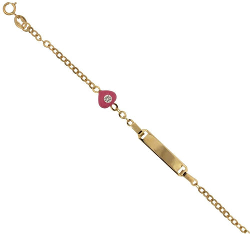 18K Italian Gold Baby Bracelet – 803321731239 – SKU 803321731239