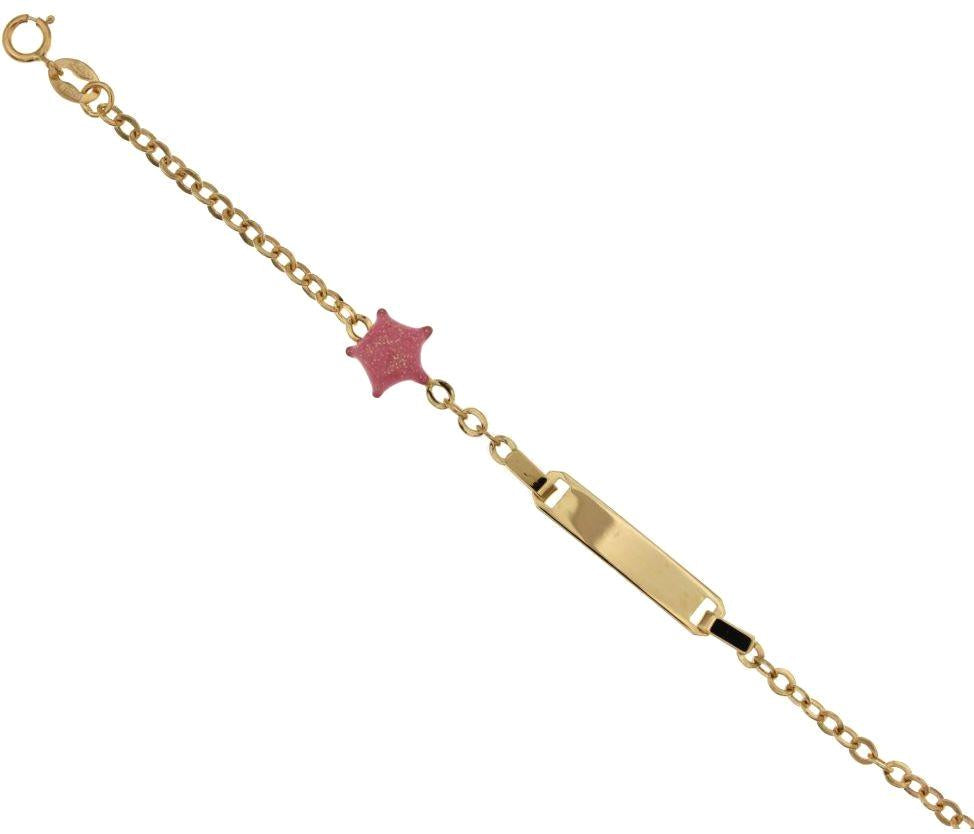 18K Italian Gold Baby Bracelet – 803321731240 – SKU 803321731240