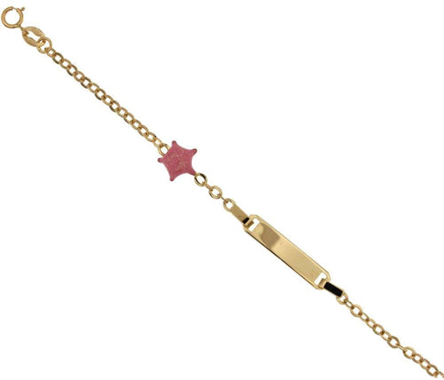 18K Italian Gold Baby Bracelet – 803321731240 – SKU 803321731240