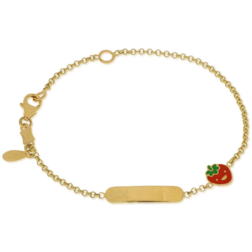 18K Italian Gold Baby Bracelet – 803321731269 – SKU 803321731269