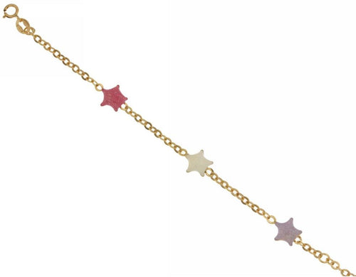 18K Italian Gold Baby Bracelet – 803321731283 – SKU 803321731283