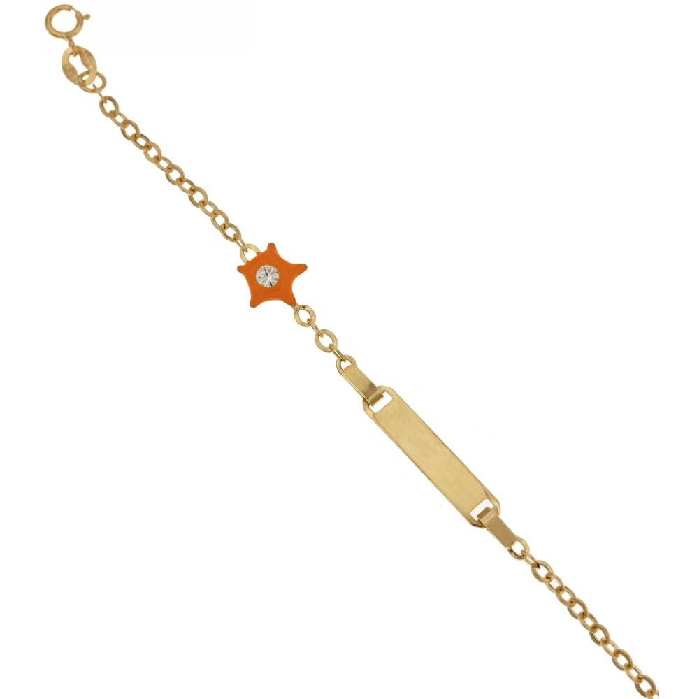 18K Italian Gold Baby Bracelet – 803321731284 – SKU 803321731284