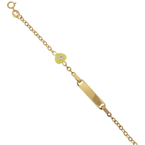 18K Italian Gold Baby Bracelet – 803321731285 – SKU 803321731285