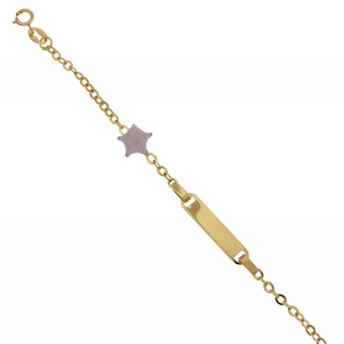 18K Italian Gold Baby Bracelet – 803321731286 – SKU 803321731286