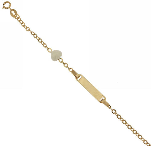 18K Italian Gold Baby Bracelet – 803321731287 – SKU 803321731287