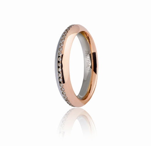 Wedding Band Eterna with 50 Diamonds - 18K Gold - SKU 803321732085