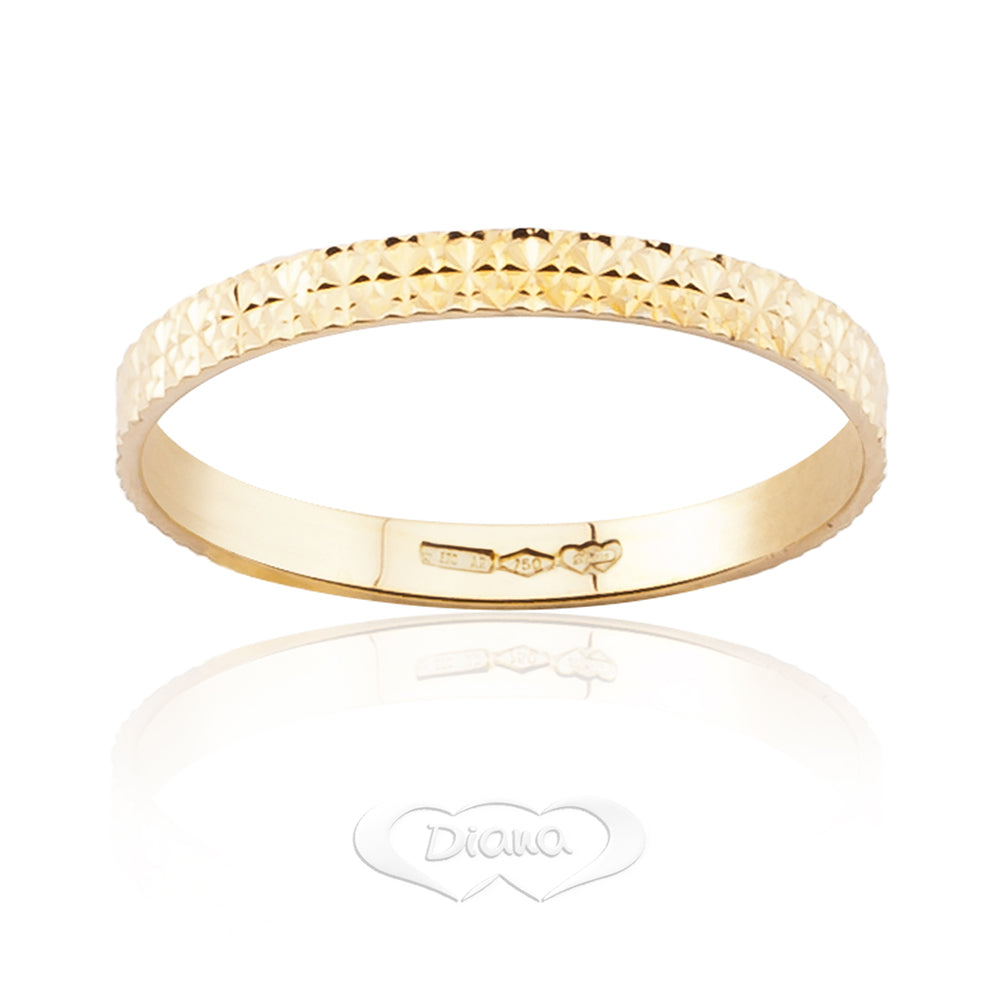 FD199 OG snowcut engagement ring - 18K Gold - SKU 803321732281