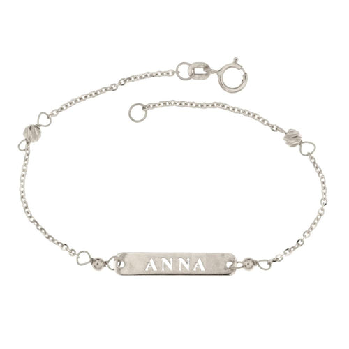 18K Italian Gold Baby Bracelet – 803321732336 – SKU 803321732336