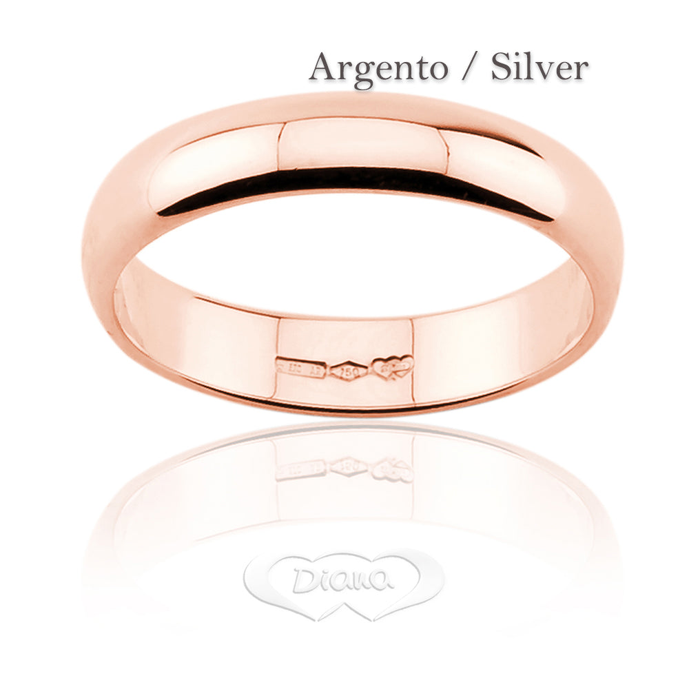 AG F5L R Sterling Silver Wedding Band - 925 Sterling Silver - SKU 803321732678