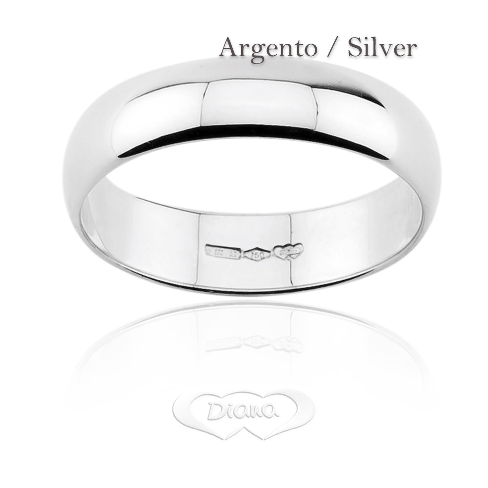 AG FM5 B Sterling Silver Wedding Band - 925 Sterling Silver - SKU 803321732691