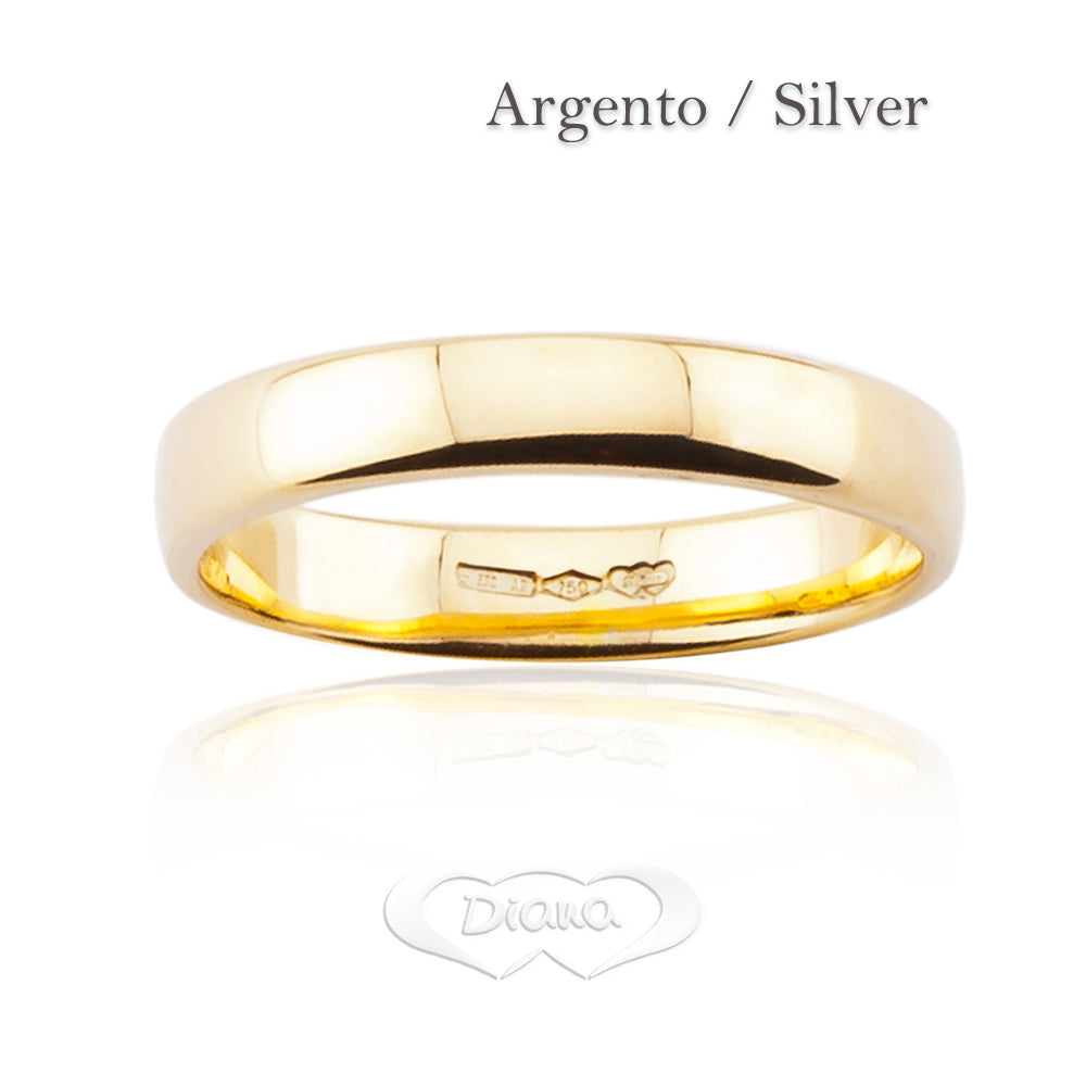 FV3 confort fit silver wedding ring - 925 Sterling Silver - SKU 803321732694