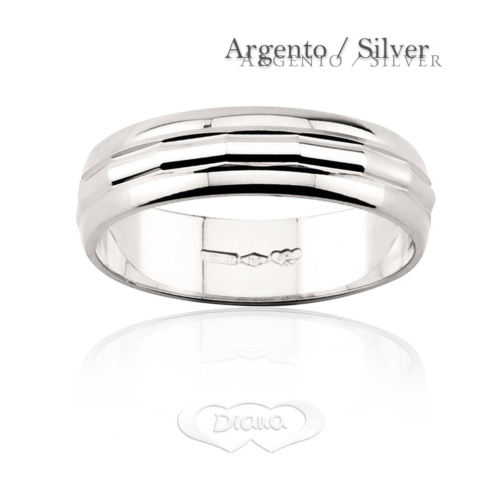AF181OBM4 Silver engagement ring - 925 Sterling Silver - SKU 803321732727